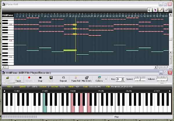 FreePiano  Advanced virtual MIDI keyboard